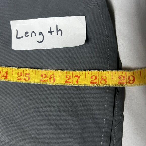 Chico's Womens Grey Sequin Shear Button‎ Down Career Top Size 2 Medium Holiday - Picture 8 of 10